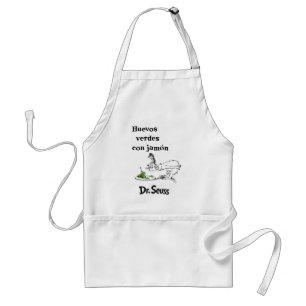 Tablier Dr. Seuss Œufs verts et jambon espagnol