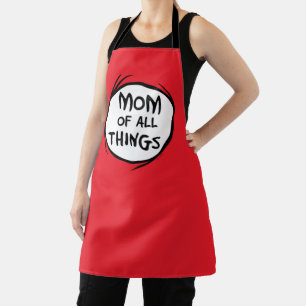Tablier Dr. Seuss Thing One Thing Two - Maman of all Thing