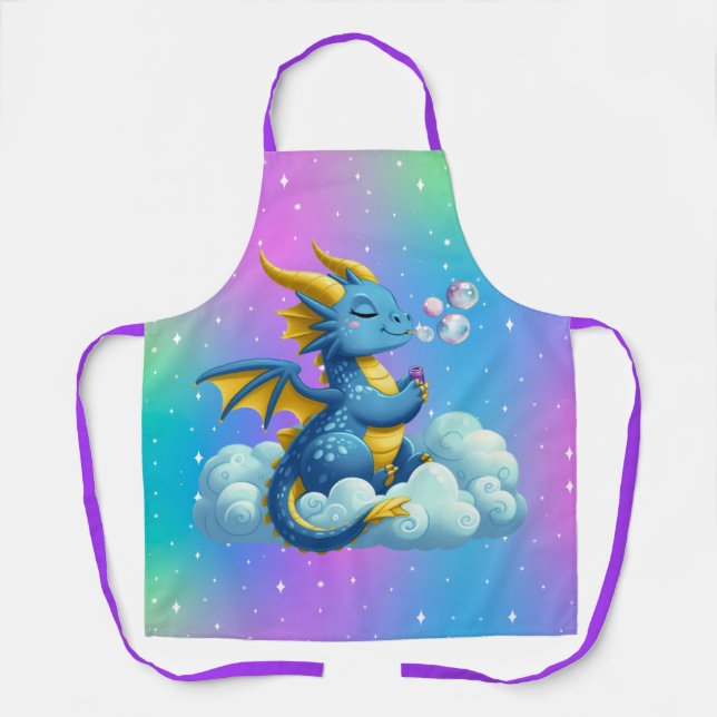 Tablier Dragon mignon/Whimsical (Recto)