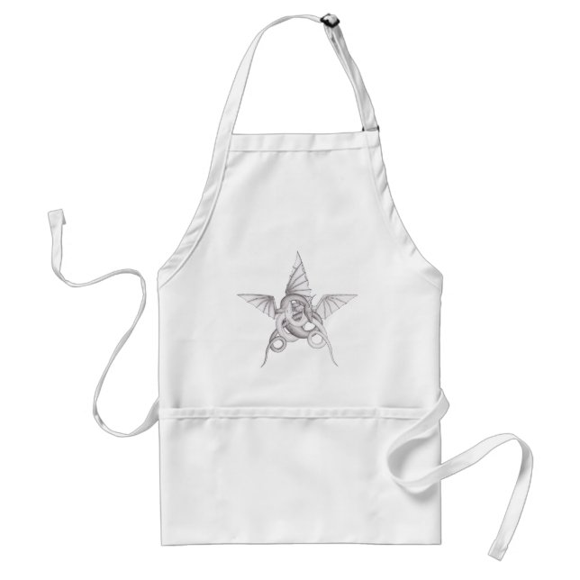 Tablier Dragon Pentagram (Devant)
