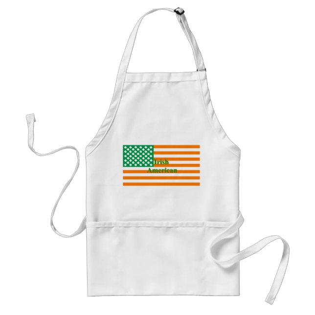 Tablier Drapeau américain irlandais (Devant)
