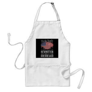 Tablier Drapeau américain La constitution des États-Unis d