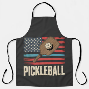 Tablier Drapeau américain Pickleball