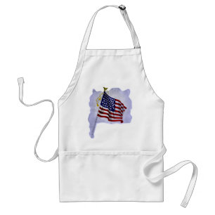 Tablier Drapeau américain vintage aux couleurs patriotique