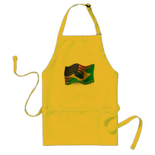 Tablier Drapeau brésilien-américain