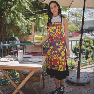Tablier Drapeau Colombie Motif coloré