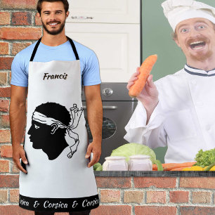 Tablier Drapeau Corse, Cuisine Corsica Chefs
