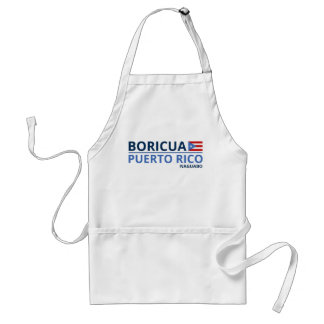 Tablier Drapeau Customisé des villes de Porto Rico Boricua
