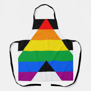 Tablier Drapeau d'allié LGBTQ+