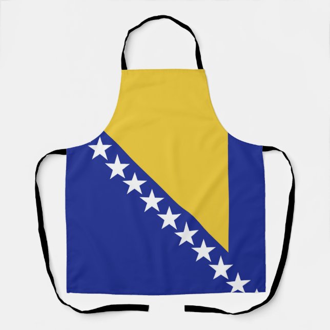 Tablier Drapeau de Bosnie-Herzégovine (Recto)