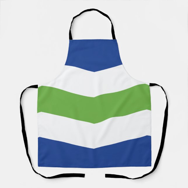 Tablier Drapeau de Burlington, Vermont (Recto)