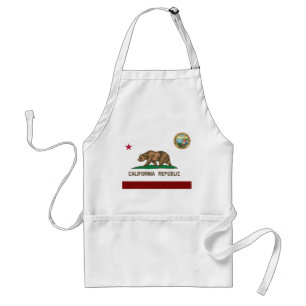 Tablier Drapeau de Californie