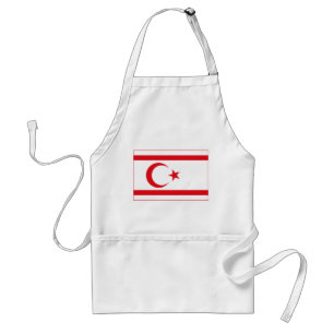 Tablier Drapeau de Chypre du Nord