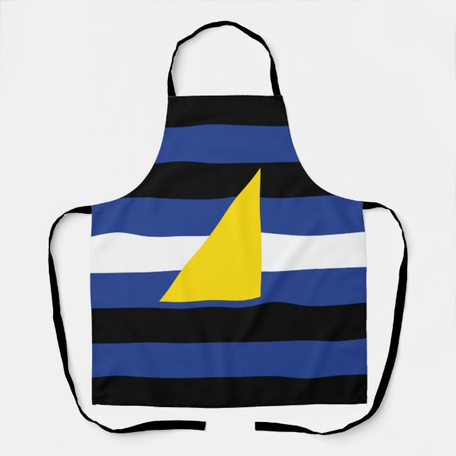 Tablier Drapeau de fierté des sports aquatiques (Recto)