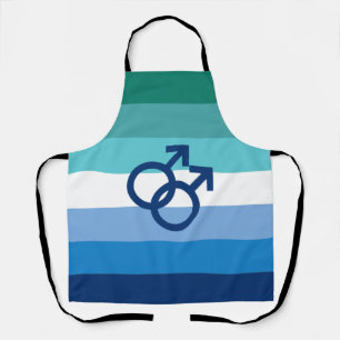 Tablier Drapeau de fierté gay masculin MLM