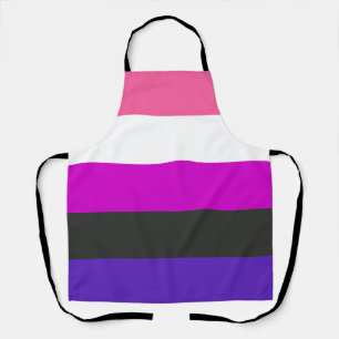 Tablier Drapeau de fierté genderfluid