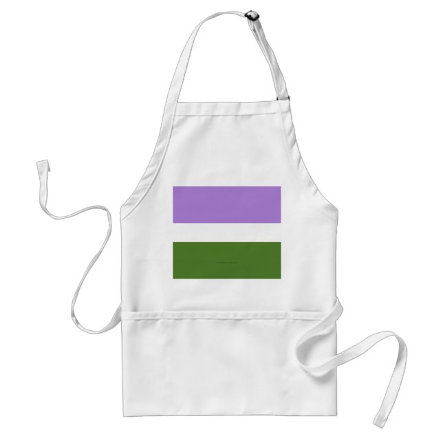 Tablier Drapeau de fierté genderqueer de SlipperyJoe lavan (Devant)