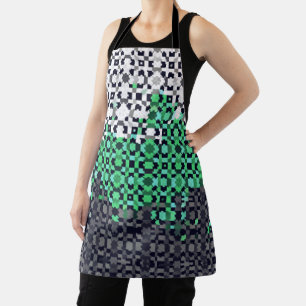 Tablier Drapeau de fierté Neutrois Abstrait Pixelisé Tripa