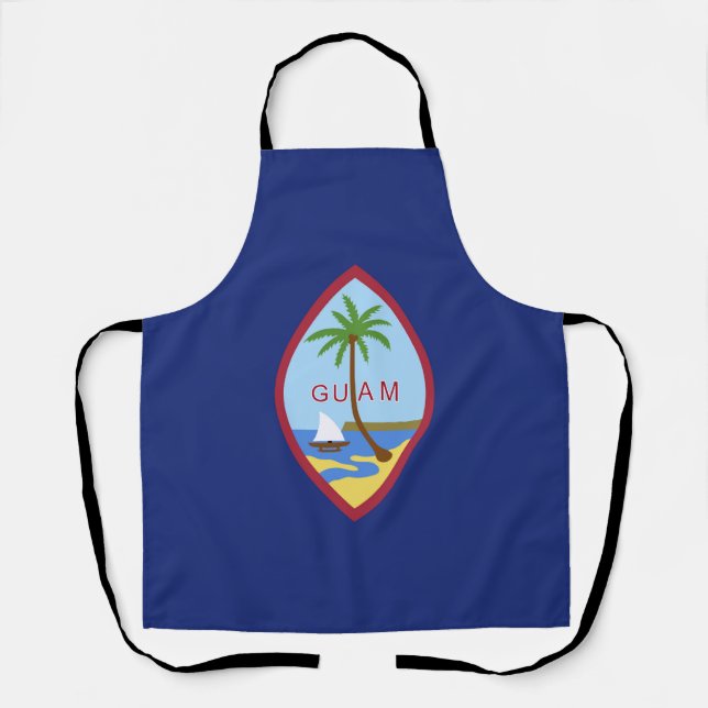 Tablier Drapeau de Guam (Recto)