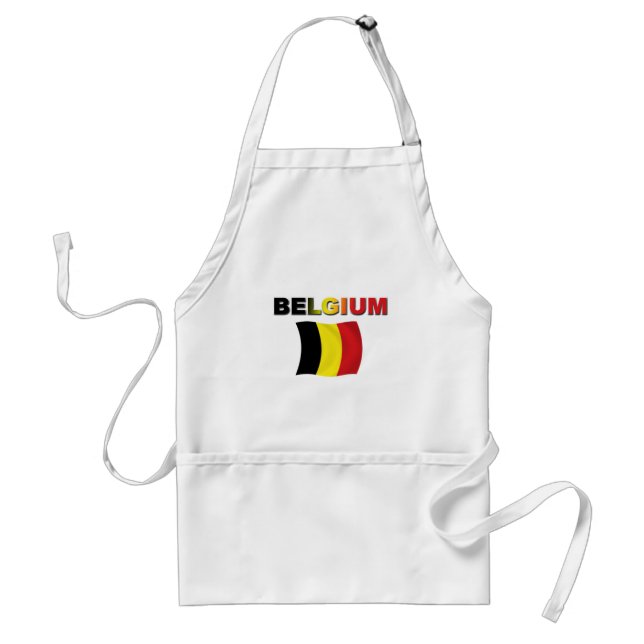 Tablier Drapeau de la Belgique (Devant)