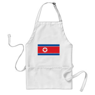 Tablier Drapeau de la Corée du Nord