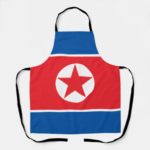 Tablier Drapeau de la Corée du Nord