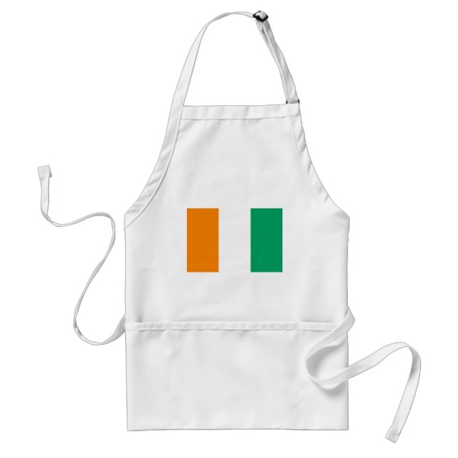 Tablier Drapeau de la Côte d'Ivoire - Drapeau de la Côte d (Devant)