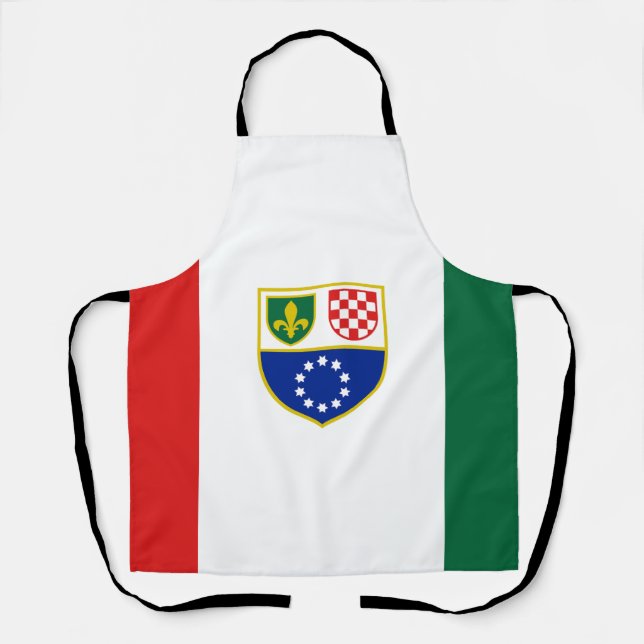 Tablier Drapeau de la Fédération de Bosnie-Herzégovine (Recto)