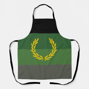 Tablier Drapeau de la fierté militaire uniforme