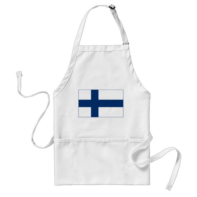 Tablier Drapeau de la Finlande (Devant)