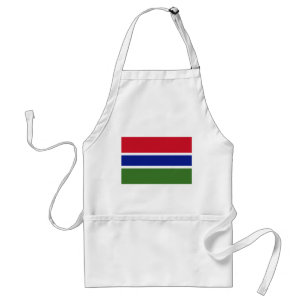 Tablier Drapeau de la Gambie