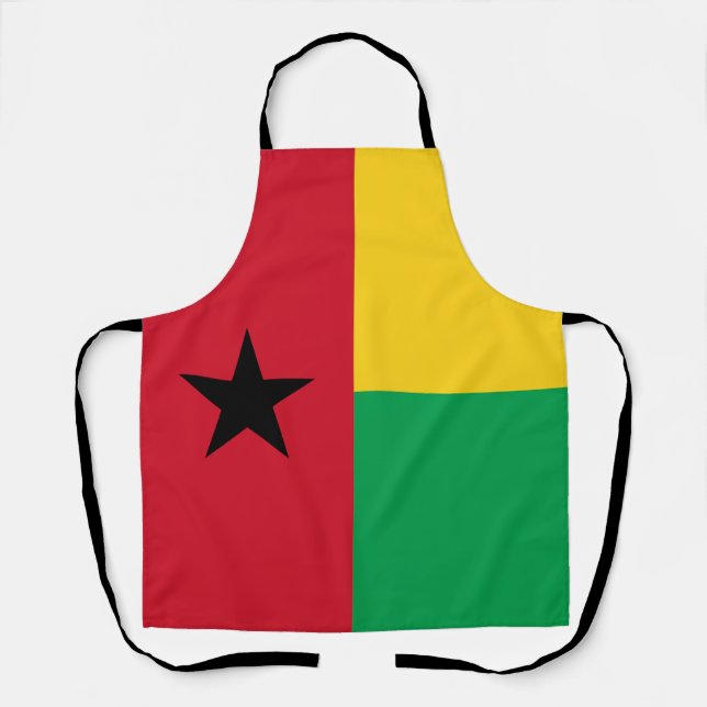 Tablier Drapeau de la Guinée Bissau (Recto)