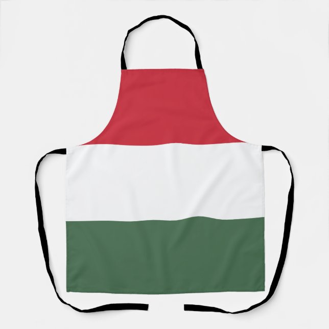 Tablier Drapeau de la Hongrie (Recto)