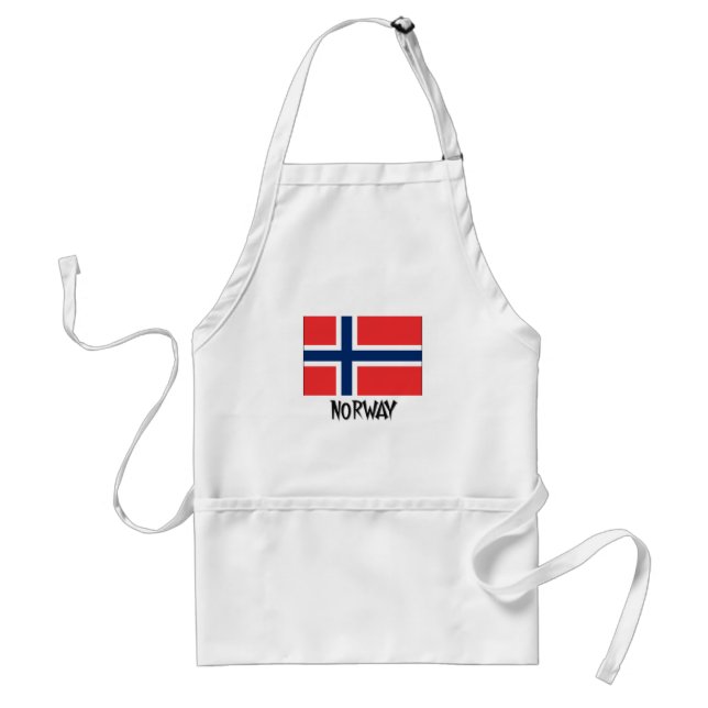 Tablier Drapeau de la Norvège (Devant)