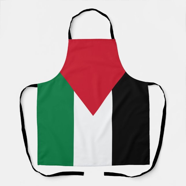 Tablier Drapeau de la Palestine (Recto)