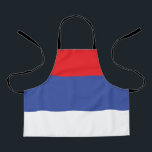 Tablier Drapeau de la Republika Srpska<br><div class="desc">Drapeau patriotique de la Republika Srpska.</div>