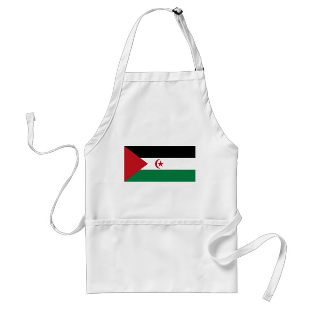 Tablier Drapeau de la République arabe sahraouie démocrati (Devant)