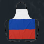 Tablier Drapeau de la Russie<br><div class="desc">Drapeau patriotique de la Russie.</div>