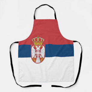 Tablier Drapeau de la Serbie