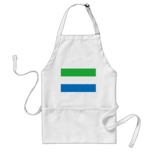 Tablier Drapeau de la Sierra Leone