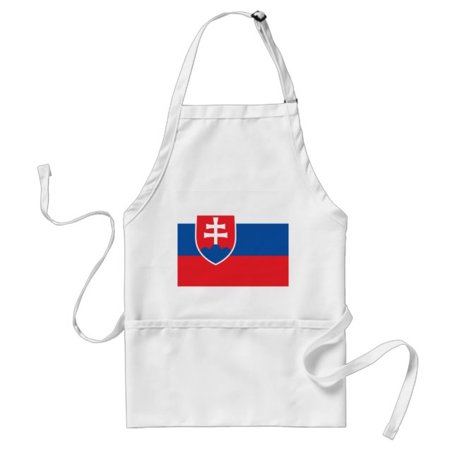 Tablier Drapeau de la Slovaquie (Devant)