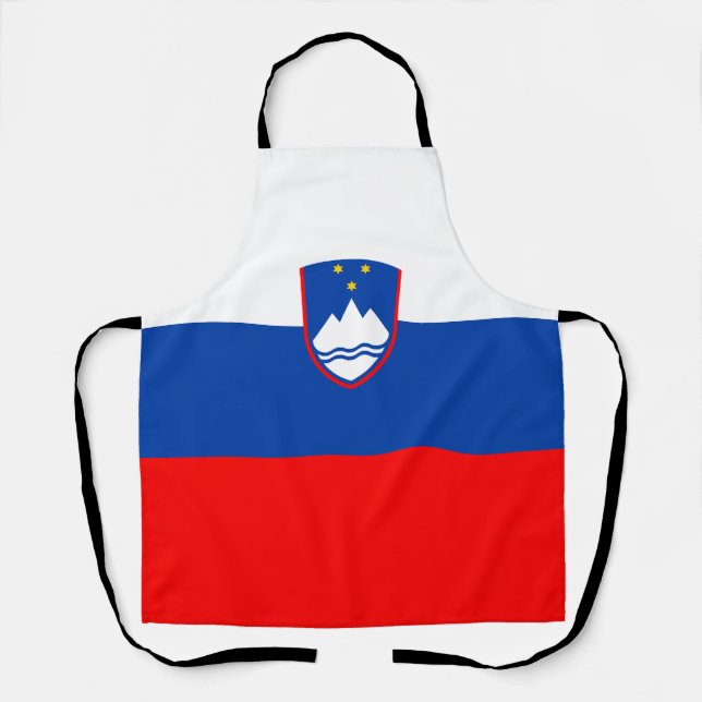 Tablier Drapeau de la Slovénie (Recto)