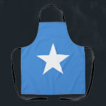 Tablier Drapeau de la Somalie<br><div class="desc">Drapeau patriotique de la Somalie.</div>