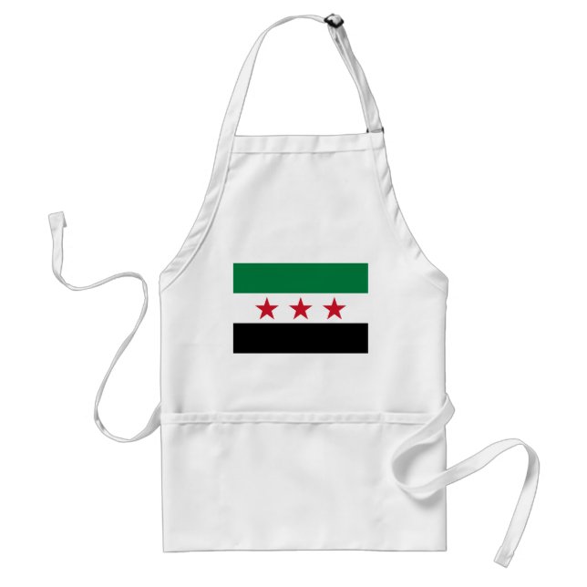 Tablier Drapeau de la Syrie (Devant)