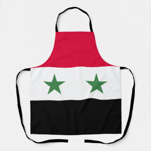 Tablier Drapeau de la Syrie