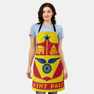 Tablier Drapeau de la ville de Saint Paul Apron