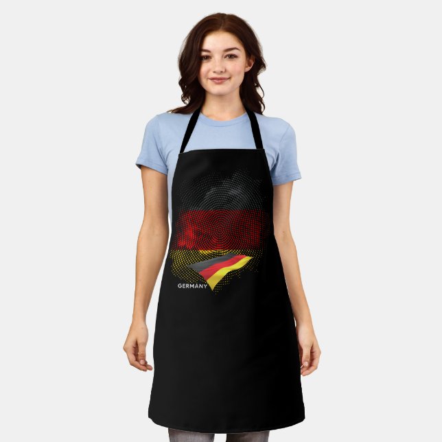 Tablier Drapeau de l'Allemagne (Porté)