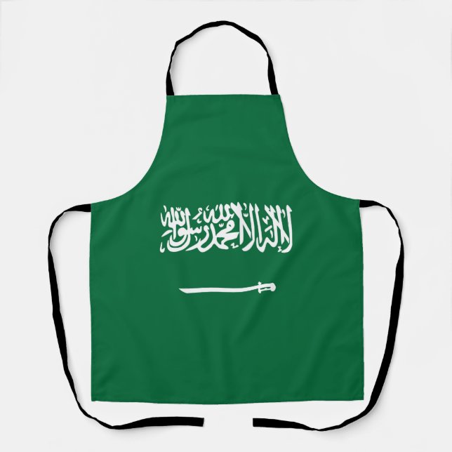 Tablier Drapeau de l'Arabie saoudite (Recto)
