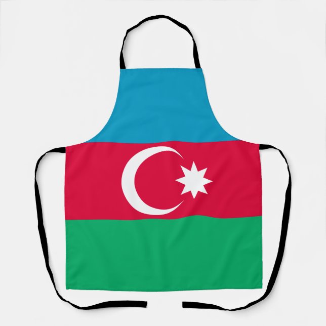 Tablier Drapeau de l'Azerbaïdjan patriotique (Recto)