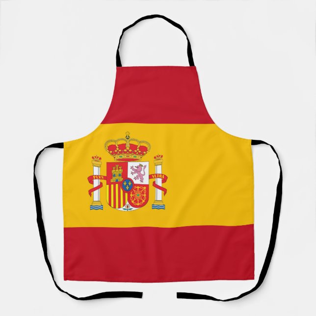 Tablier Drapeau de l'Espagne (Recto)
